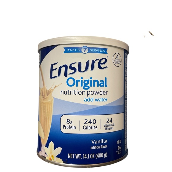 Ensure Other - Ensure Original Nutrition Powder Vanilla – 14.1 oz – New Sealed exp July 2026